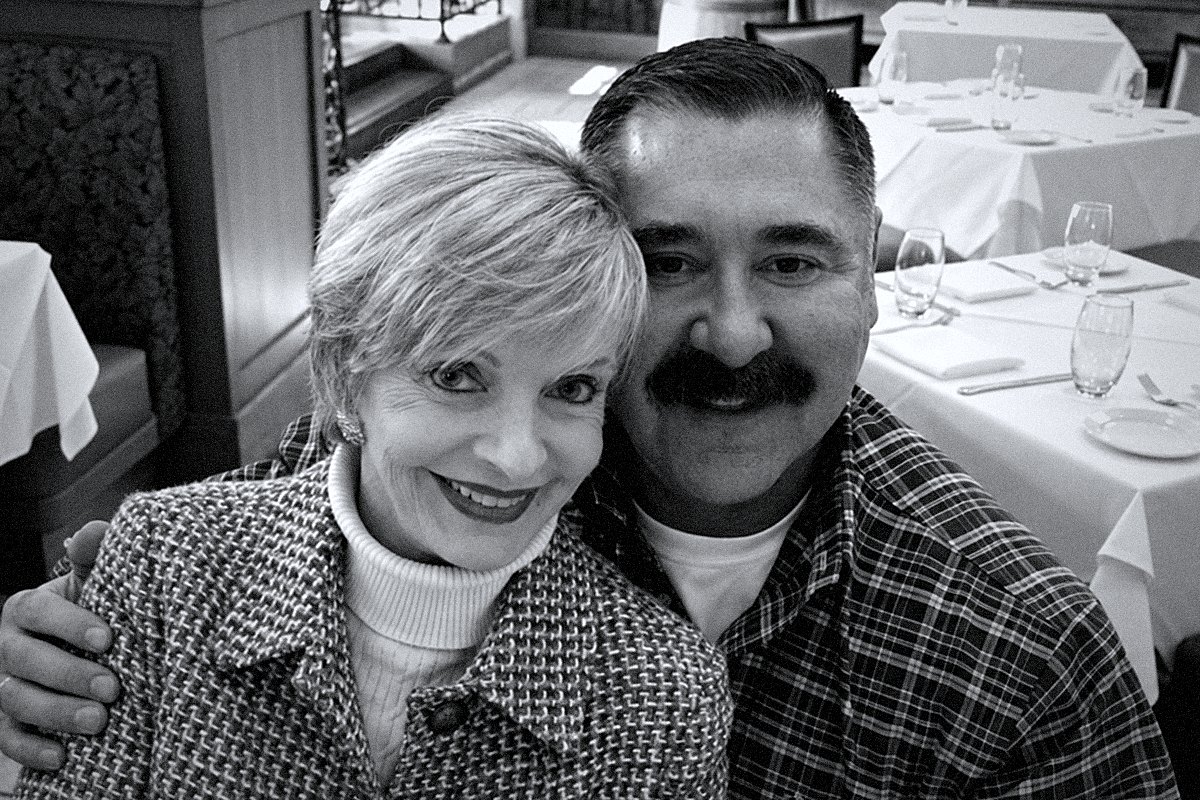 Stephen E. Terrell with Florence Henderson